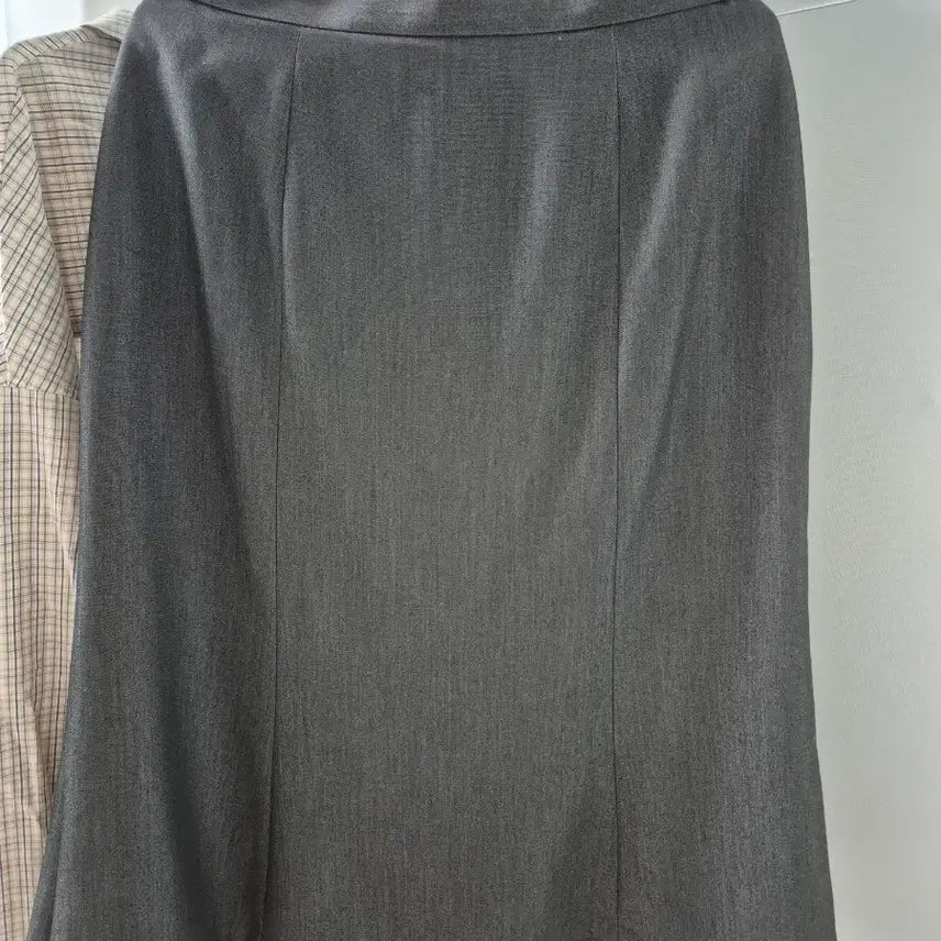 [BUNJANG] Gray Jacket and Skirt Set / 자켓 스커트 셋업