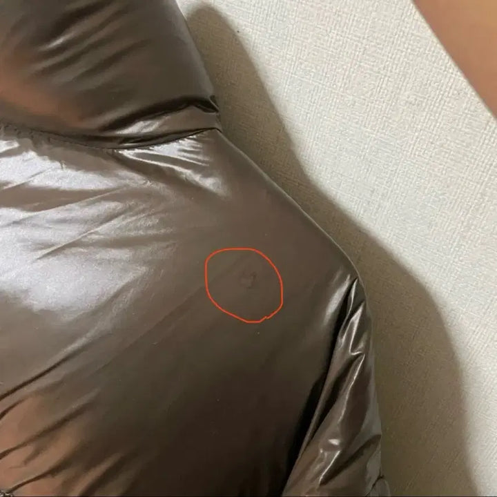 [BUNJANG] Spao Basic Puffer Glossy Brown S / *새상품*스파오 베이직 푸퍼 글로시 브라운 S