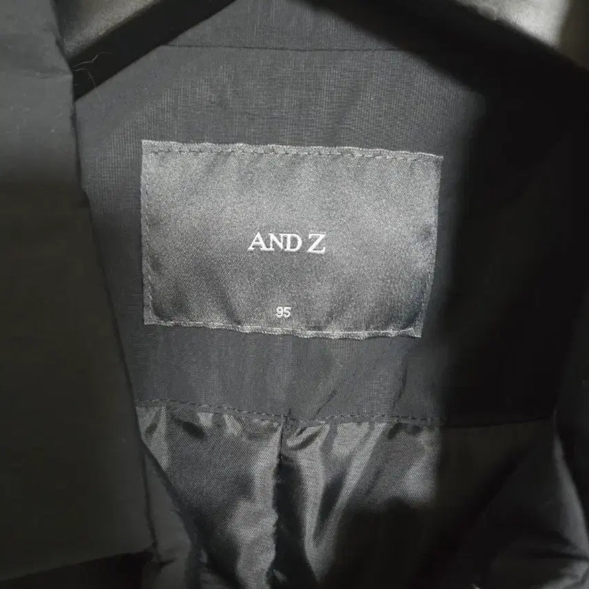 [BUNJANG] ANDZ Black Padded Mac Coat (Size 95) / 앤드지 패딩코트(맥코트형) 블랙 95사이즈