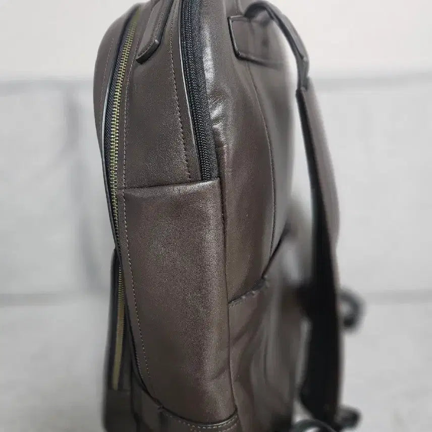 [BUNJANG] Tumi Harrison Webster Leather Backpack Brown 63023BP / 투미 해리슨 웹스터 가죽 백팩 브라운 63023BP