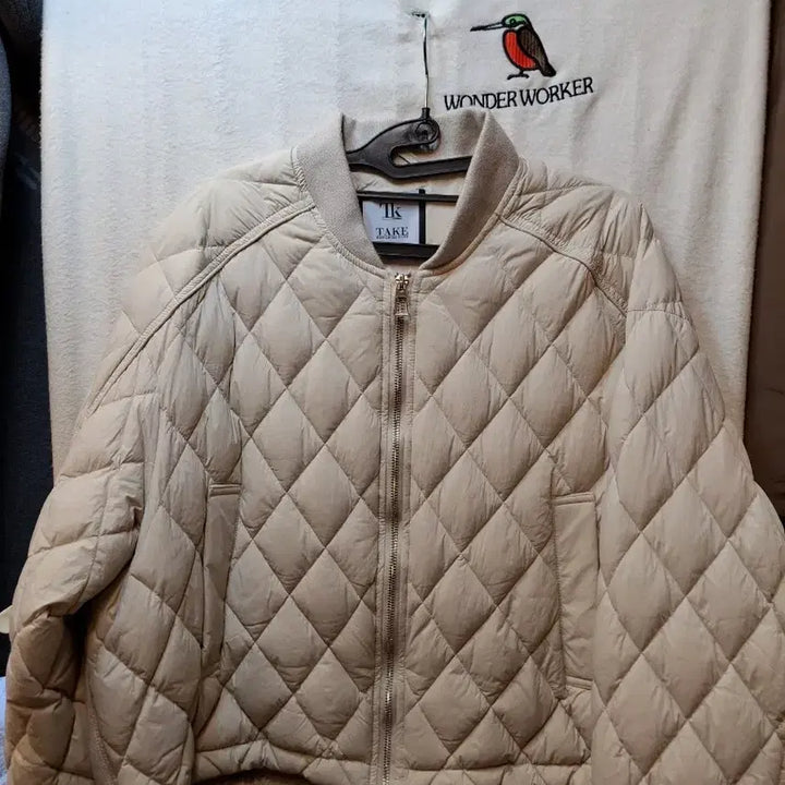 [BUNJANG] Takeo Kikuchi Diamond Quilted Jumper / take 테이크 다이아 퀼팅 점퍼