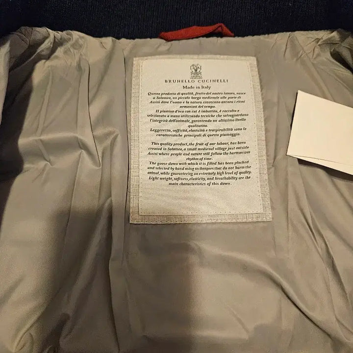[BUNJANG] Brunello Cucinelli Men's Cashmere Goose Down Padded Jacket / 브루넬로쿠치넬리 남성 케시미어 구스다운 패딩