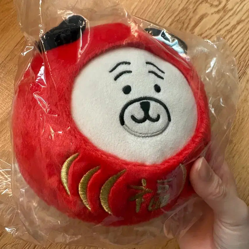 [BUNJANG] Nongdamgom Daruma Pug Plush Doll / 농담곰 다루마 퍼그 새상품