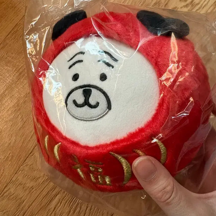 [BUNJANG] Nongdamgom Daruma Pug Plush Doll / 농담곰 다루마 퍼그 새상품