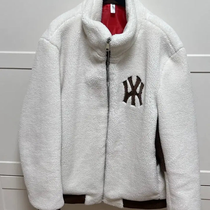 [BUNJANG] MLB Fleece Jacket / 엠엘비 후리스즈켓