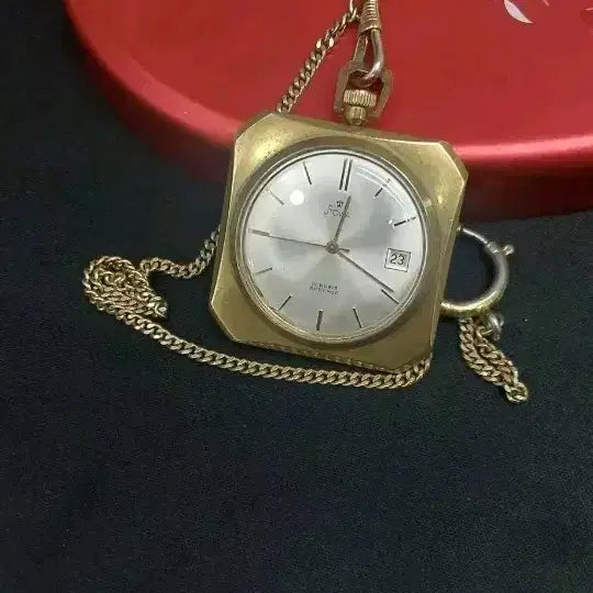 [BUNJANG] Stowa Pocket Watch Gold Plated Vintage / 은제품교환  스토바 회중시계 금바리(두껍게 금 덧댄 방식) 딱사이즈!