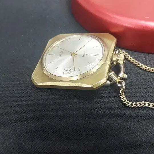 [BUNJANG] Stowa Pocket Watch Gold Plated Vintage / 은제품교환  스토바 회중시계 금바리(두껍게 금 덧댄 방식) 딱사이즈!