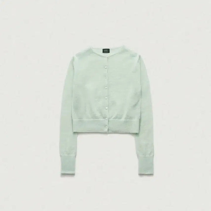 [BUNJANG] TheBarnett Mint Alpaca Knit Cardigan / (실사O) 더바넷 민트 알파카 니트 가디건