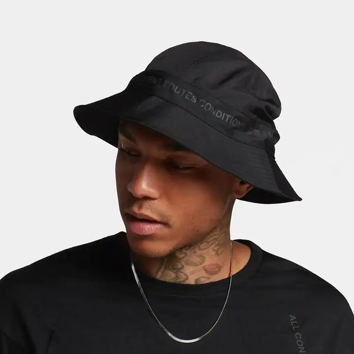 [BUNJANG] NikeLab ACG Bucket Hat Black / NikeLab 나이키랩 ACG 버킷햇 블랙