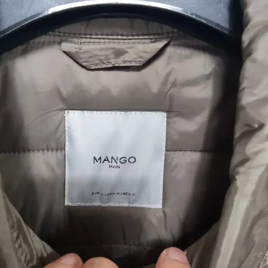 [BUNJANG] Mango Padded Shirt - Men's L / 망고 누빔 패디드 셔츠 남L ㅡ0115
