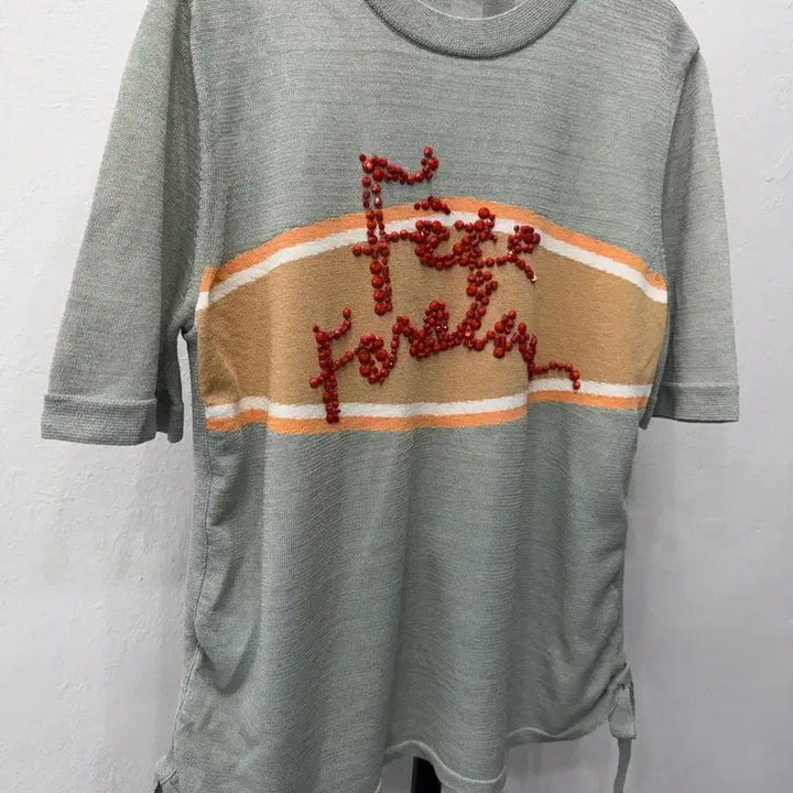 [BUNJANG] LANVIN Knit Top 90 / 정품) LANVIN 랑방 한섬 비즈장식 니트 90