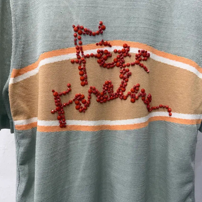 [BUNJANG] LANVIN Knit Top 90 / 정품) LANVIN 랑방 한섬 비즈장식 니트 90