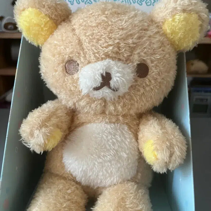 [BUNJANG] Rilakkuma Smartphone Holder Doll / 리락쿠마 스마트폰 휴대폰 거치대 인형