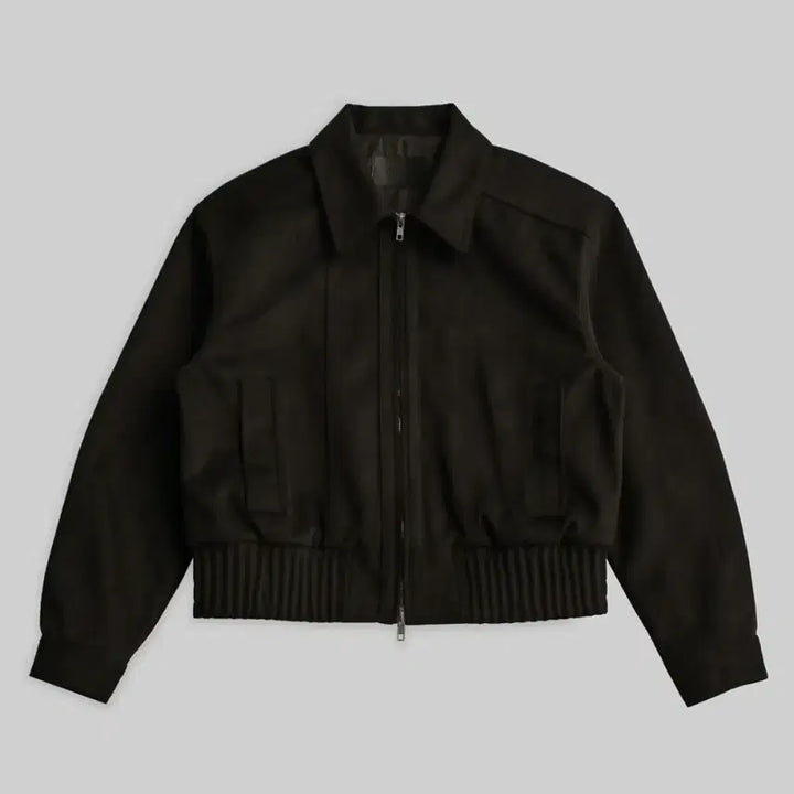 [BUNJANG] BOWLOW Suede Jacket Dark Brown (M) / (bowlow)바우로 프리미엄 스웨이드 자켓 다크 브라운(M)