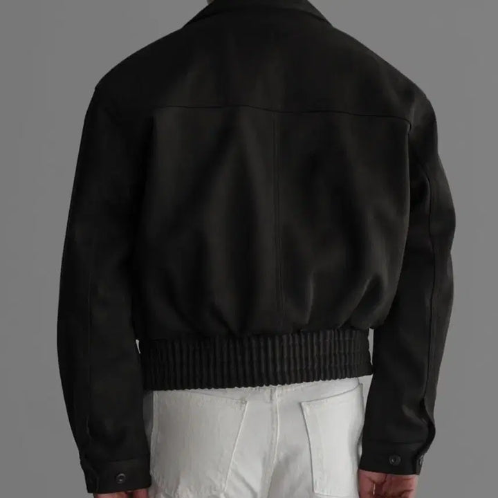 [BUNJANG] BOWLOW Suede Jacket Dark Brown (M) / (bowlow)바우로 프리미엄 스웨이드 자켓 다크 브라운(M)