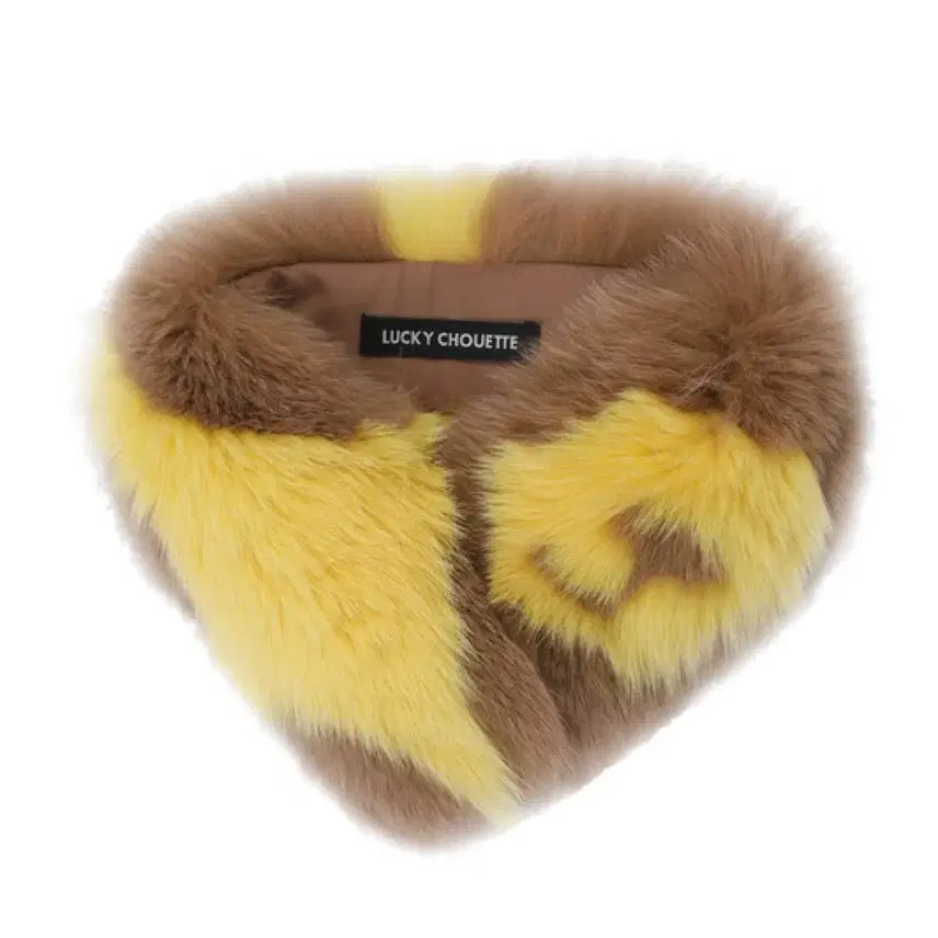 [BUNJANG] Lucky Chouette Real Saga Fox Fur Scarf / 럭키슈에뜨 리얼사가폭스 퍼 목도리(새상품)