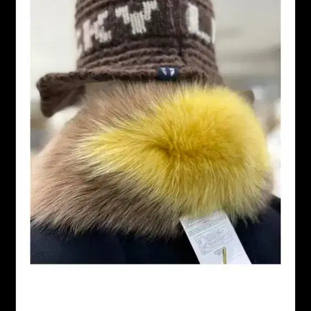 [BUNJANG] Lucky Chouette Real Saga Fox Fur Scarf / 럭키슈에뜨 리얼사가폭스 퍼 목도리(새상품)