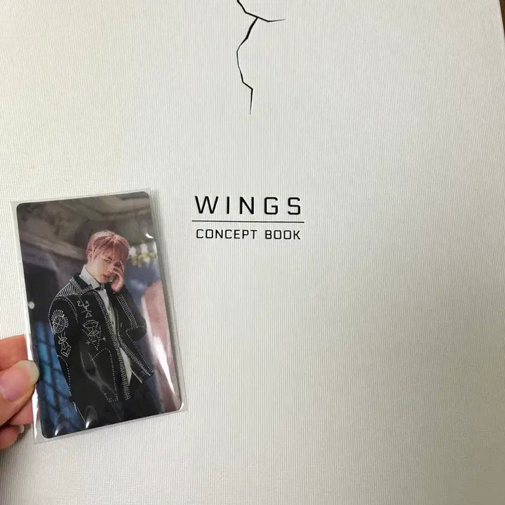 [BUNJANG] BTS Jin Wings Concept Book / 방탄 BTS 윙즈 컨셉북 (진)