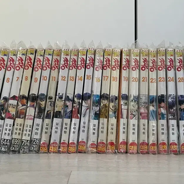 [BUNJANG] Im Jaewon Manga 1-74 Complete Set / 임재원 작가님 추억의 만화책 짱 1~74 완결 세트