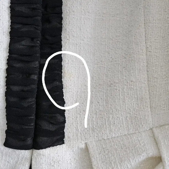 [BUNJANG] LINE Tweed Dress 55 / LINE 트위드 정장원피스 55(예복)