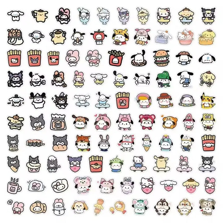 [BUNJANG] Chikawa Monzjakwi Sticker / 100장) 치이카와 먼작귀 다꾸  스티커