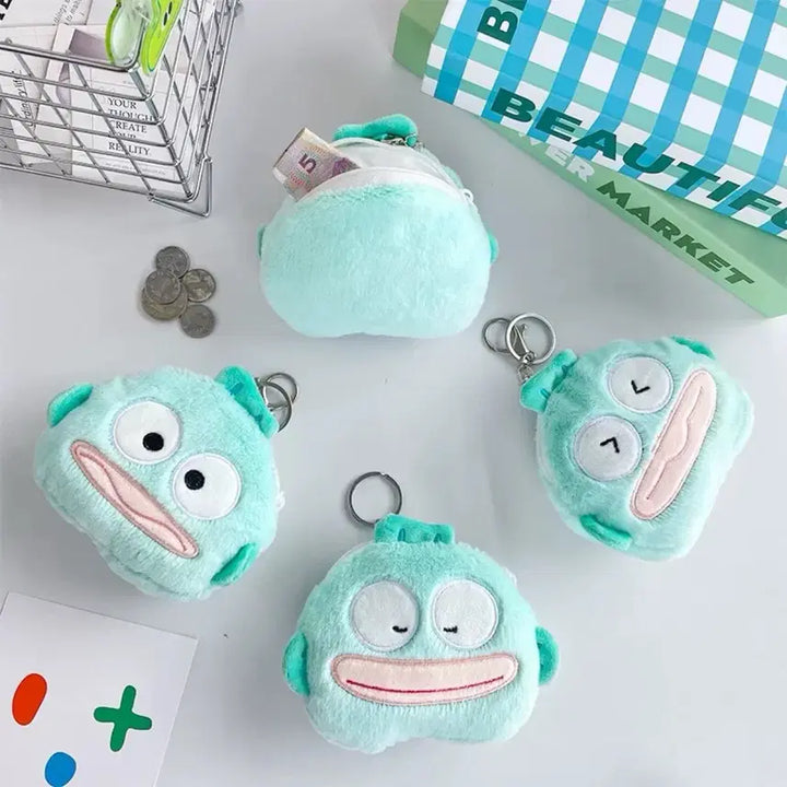 [BUNJANG] Sanrio Hangyodon Coin Purse Keyring / 귀여운 한교동 캐릭터 동전지갑 키링