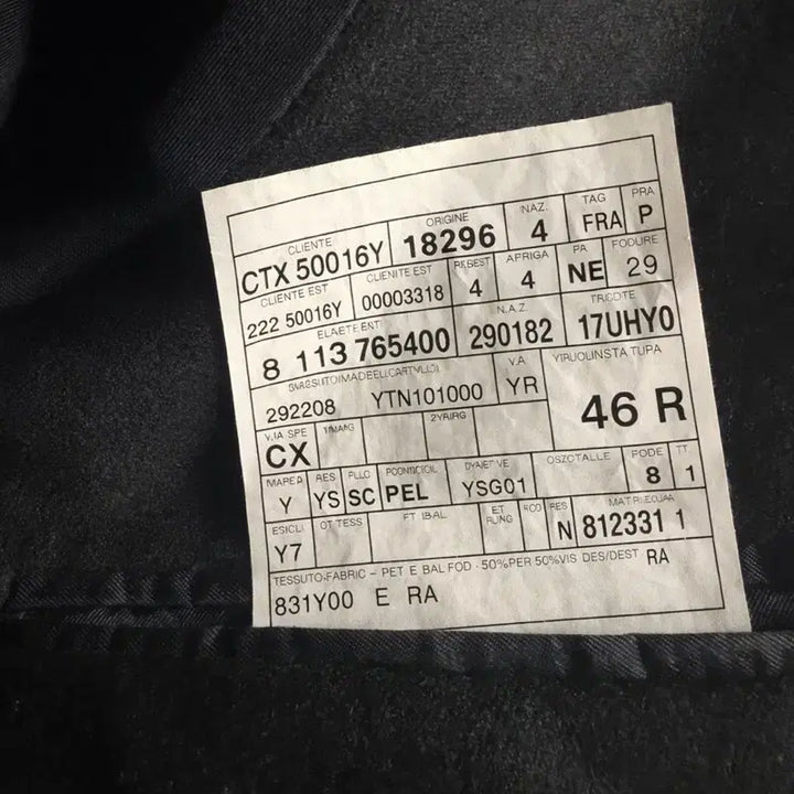 [BUNJANG] Saint Laurent Stefano Pilati Jacket / 생로랑 스테파노필라티 자켓