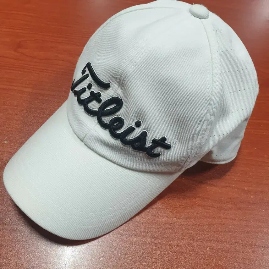 [BUNJANG] Titleist Golf Cap White / 타이틀리스트 골프 모자 화이트