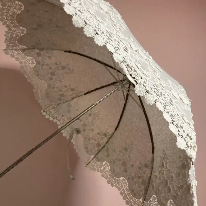 [BUNJANG] Horaihorai Fabric Lace Parasol / 텀블벅 펀딩 호레이호레이 페브릭 레이스 양산
