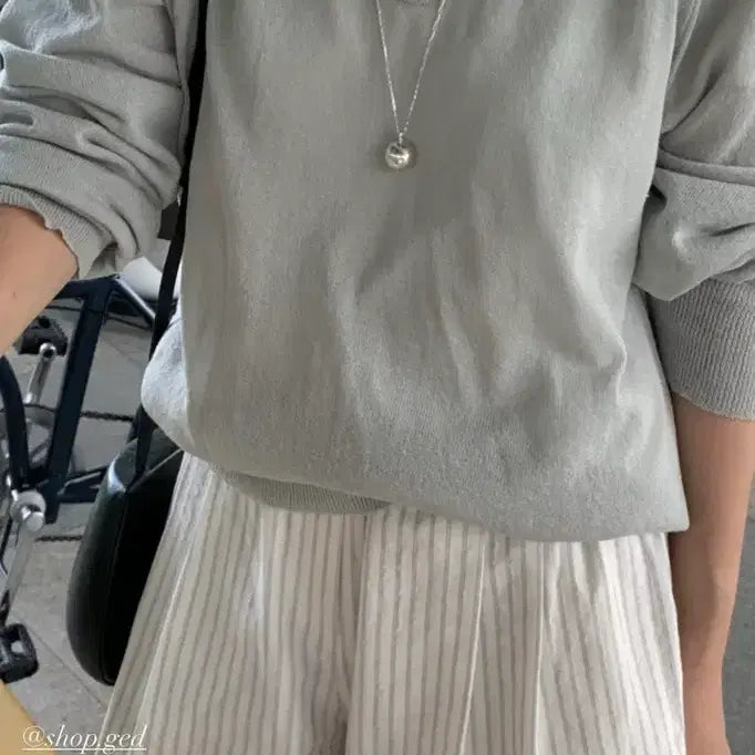 [BUNJANG] G Idle Striped Shorts / 게드 스트라이프 쇼츠 팬츠 S