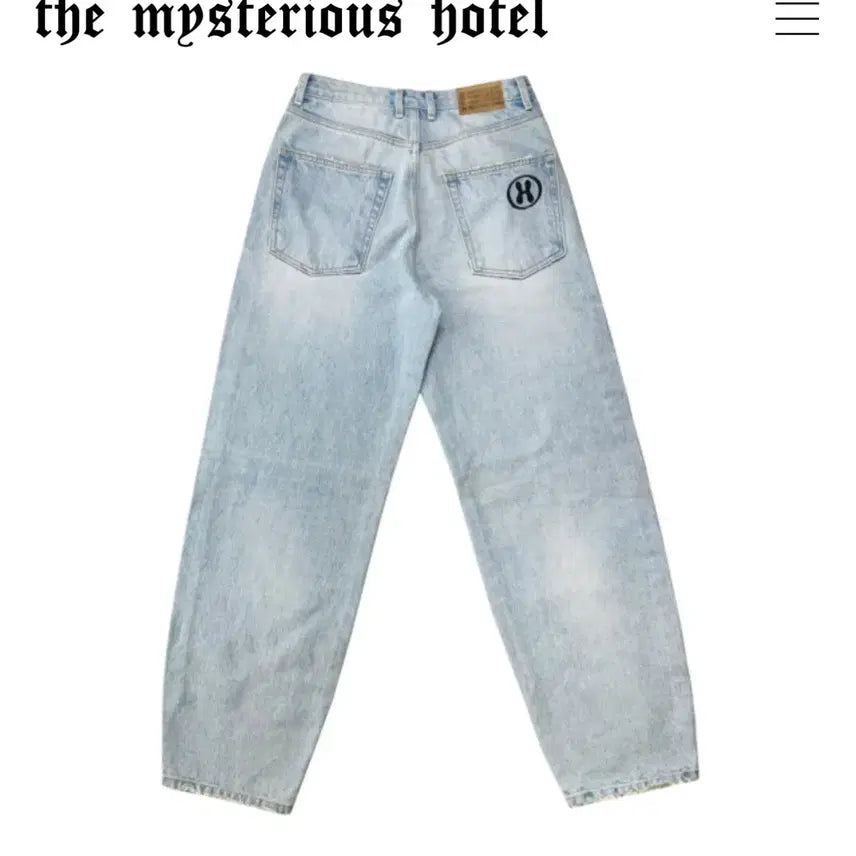 [BUNJANG] The Mysterious Hotel Basic Denim / 더미스테리어스호텔 베이직 데님