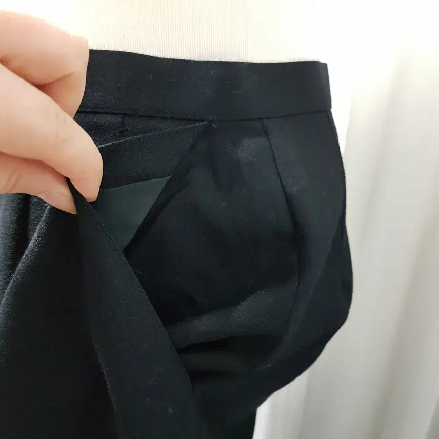 [BUNJANG] Vintage Wool Midi Skirt (Women&