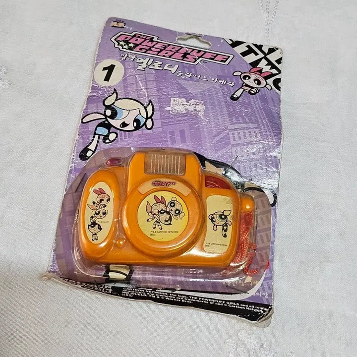 [BUNJANG] Powerpuff Girls Melody Slide Camera Toy / 파워퍼프걸 멜로디 슬라이드 카메라 장난감 완구 올드토이 레트로 고전문구