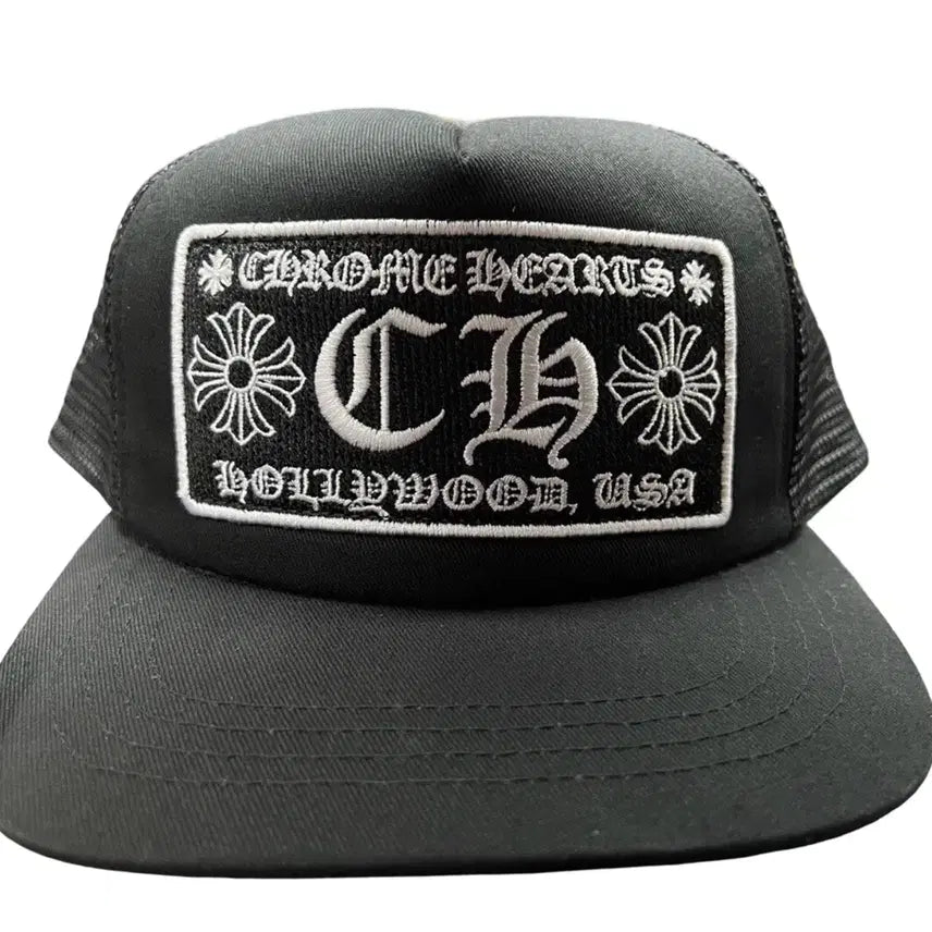 [BUNJANG] Chrome Hearts Hollywood Trucker Hat Black / 크롬하츠 할리우드 트러커햇 블랙