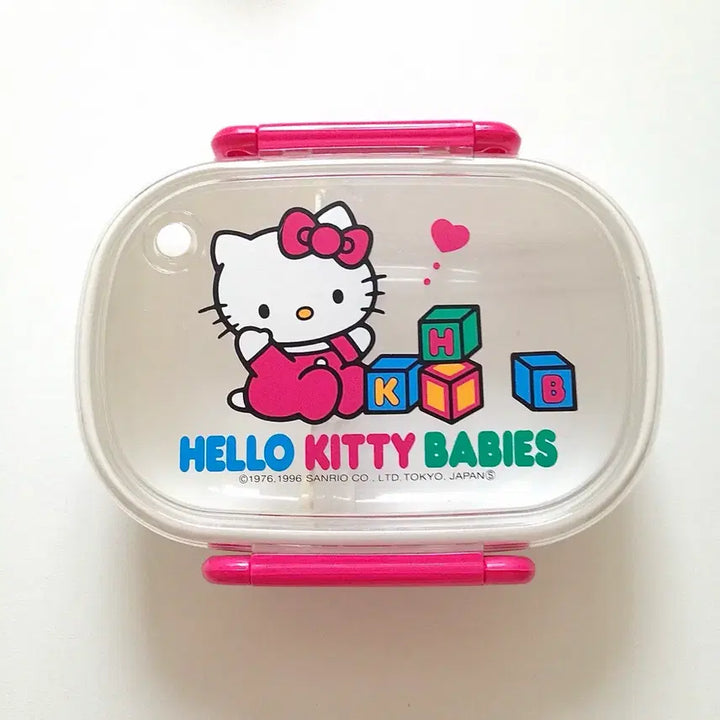 [BUNJANG] Hello Kitty Baby Lunch Box / 고전 베이비 헬로키티 도시락통 [초희귀]