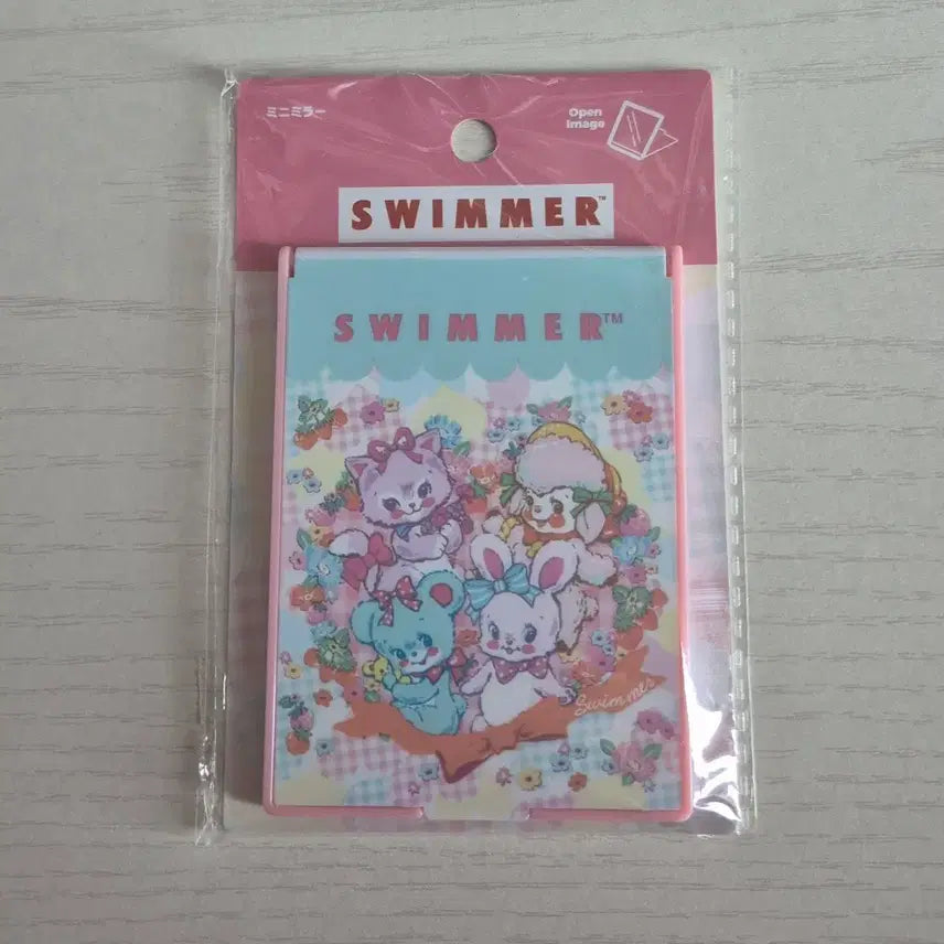 [BUNJANG] Swimmer Mini Hand Mirror / 스위머 미니 손거울