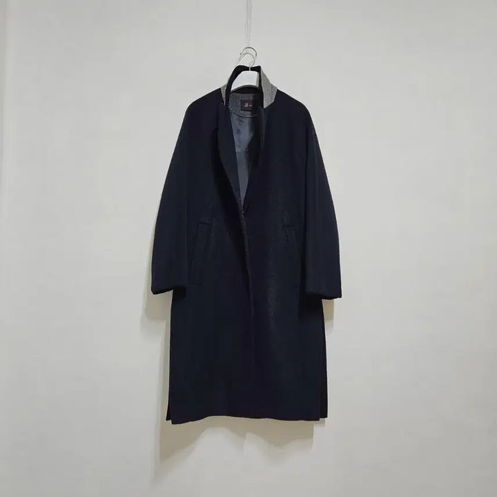 [BUNJANG] JJ JIGOTT Long Slit Wool Coat / JJ지고트 슬릿 롱코트