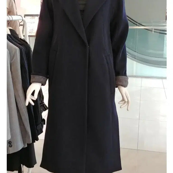 [BUNJANG] JJ JIGOTT Long Slit Wool Coat / JJ지고트 슬릿 롱코트