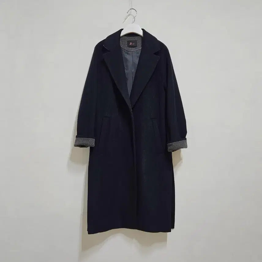 [BUNJANG] JJ JIGOTT Long Slit Wool Coat / JJ지고트 슬릿 롱코트