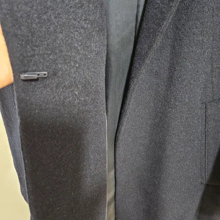[BUNJANG] JJ JIGOTT Long Slit Wool Coat / JJ지고트 슬릿 롱코트