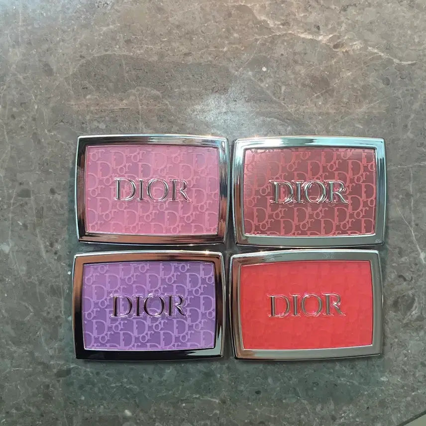 [BUNJANG] Dior Rosy Glow Blush Set / 새상품) 디올 로지 글로우 블러셔 4종
