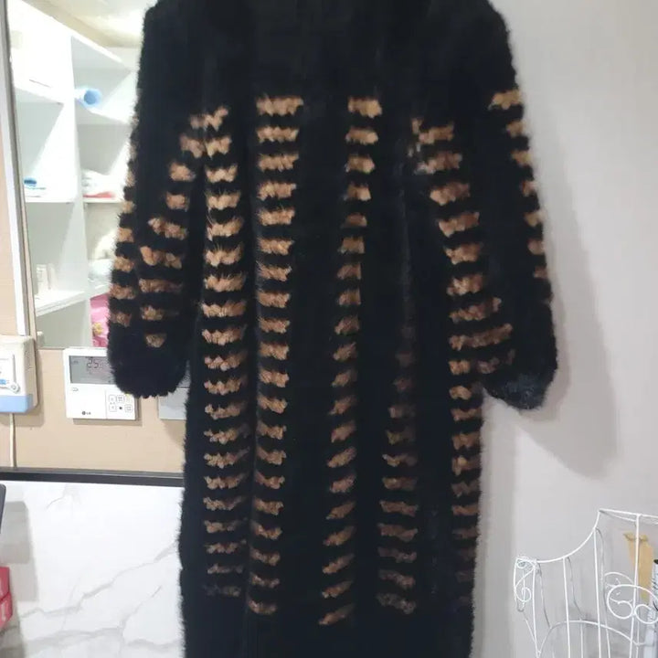 [BUNJANG] Mink Herringbone Long Coat 77 / 밍크 헤링본 롱코트 개성멋진스타일 77 가격흥정합니다