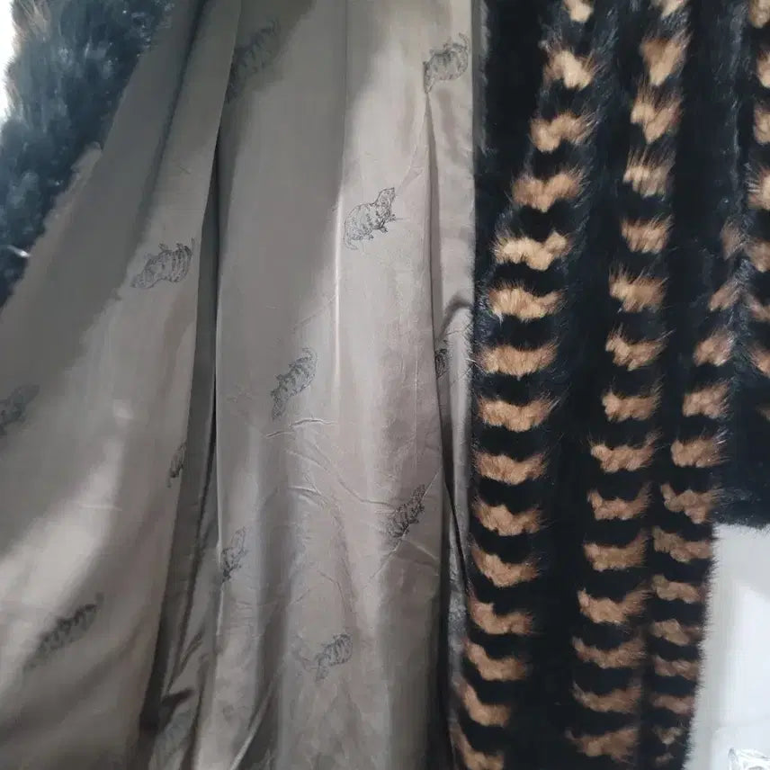 [BUNJANG] Mink Herringbone Long Coat 77 / 밍크 헤링본 롱코트 개성멋진스타일 77 가격흥정합니다