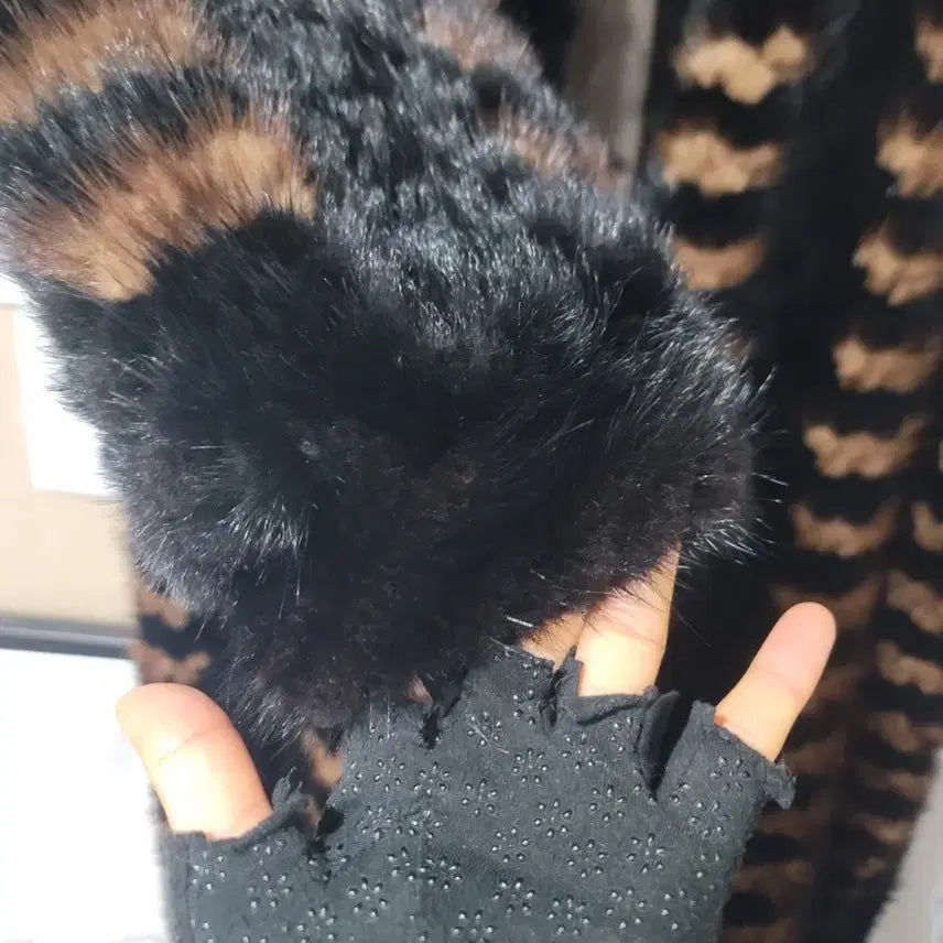 [BUNJANG] Mink Herringbone Long Coat 77 / 밍크 헤링본 롱코트 개성멋진스타일 77 가격흥정합니다