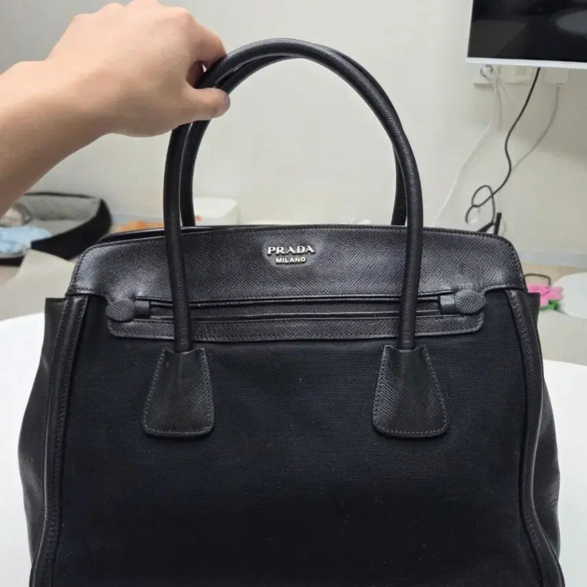 [BUNJANG] Prada Black Tote Bag / 프라다 블랙 토트백
