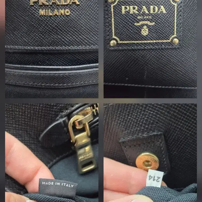 [BUNJANG] Prada Black Tote Bag / 프라다 블랙 토트백