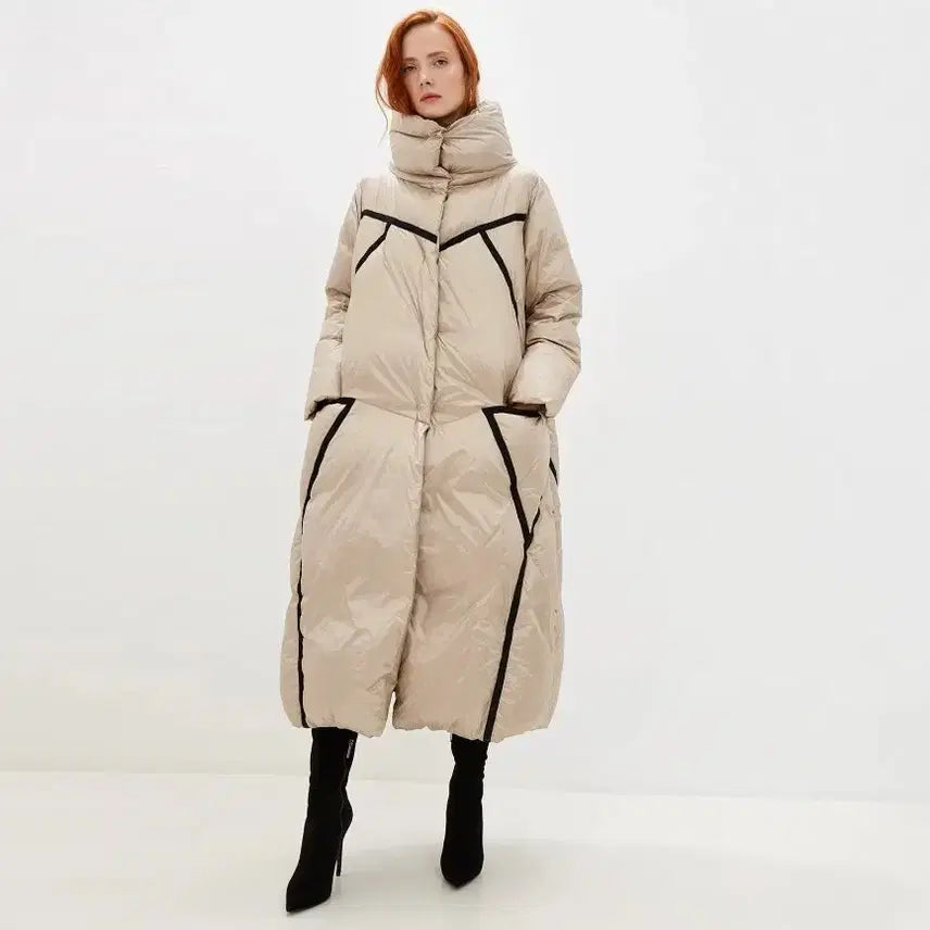 [BUNJANG] Dorothee Schumacher Goose Down Long Padded Jacket / 도로시슈마허 1호 90 구스다운 롱패딩 W-점퍼-185