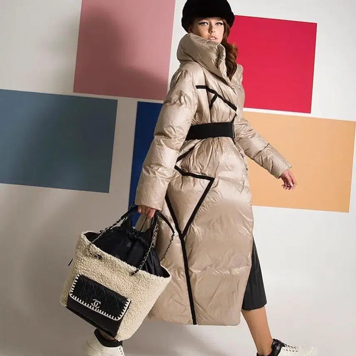 [BUNJANG] Dorothee Schumacher Goose Down Long Padded Jacket / 도로시슈마허 1호 90 구스다운 롱패딩 W-점퍼-185