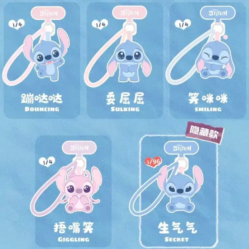 [BUNJANG] 52toys Disney Stitch Figure Keyring Strap / 풀박스 52toys 디즈니 스티치 인형 키링 스트랩 미개봉 피규어
