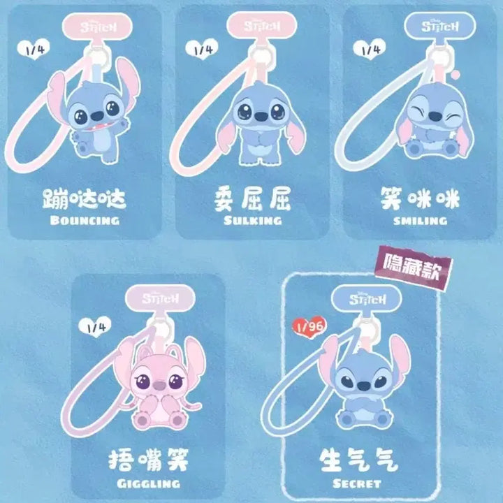[BUNJANG] 52toys Disney Stitch Figure Keyring Strap / 풀박스 52toys 디즈니 스티치 인형 키링 스트랩 미개봉 피규어